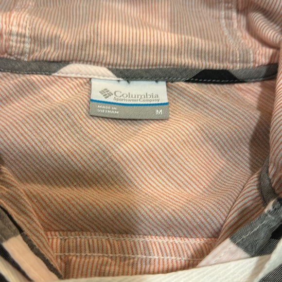 Columbia Women’s Oregon State Hooded Plaid Shirt Size Medium - Picture 7 of 16